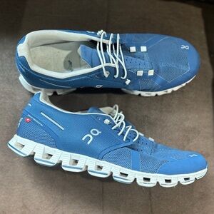 On Cloud Running Shoe Blue Denim [S1212]